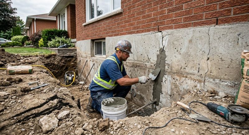 Basement Foundation Repair in Bucks County, PA