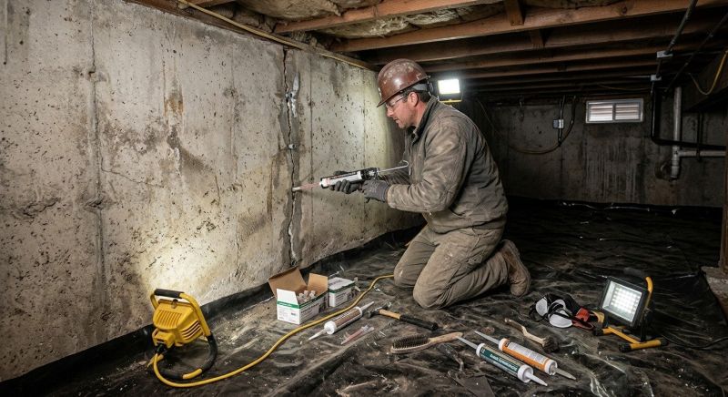 Basement Foundation Repair in Elkins Park, PA