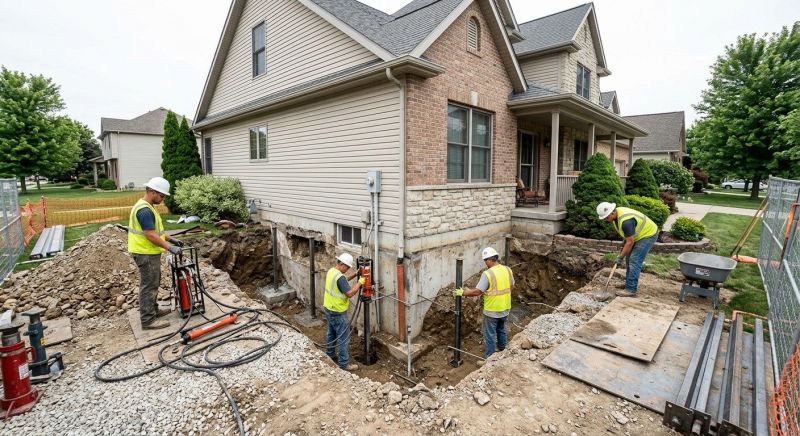 Building Foundation Repair in Collingswood, NJ