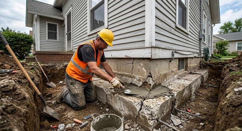 Building Foundation Repair in Lansdowne, PA