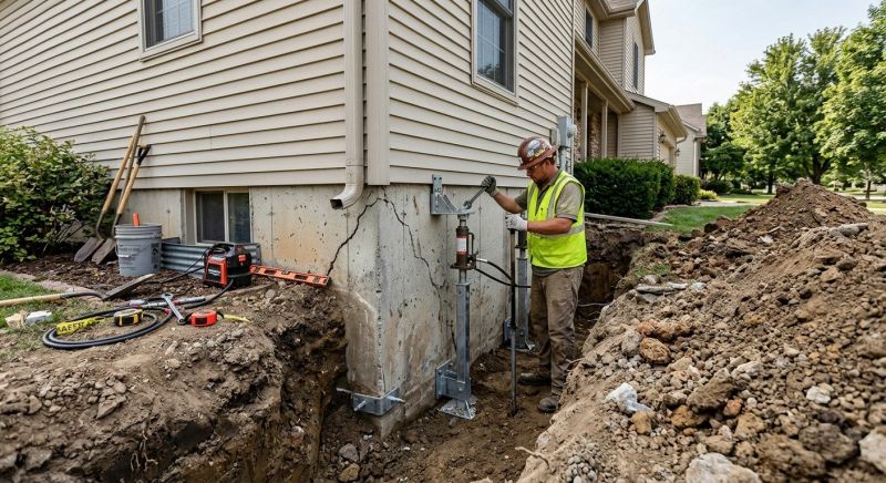 Building Foundation Repair in Marcus Hook, PA