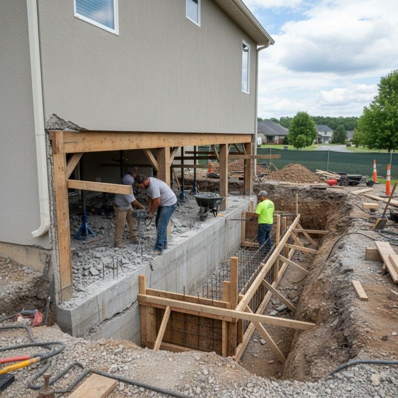 Building Foundation Repair in Pennsauken, NJ