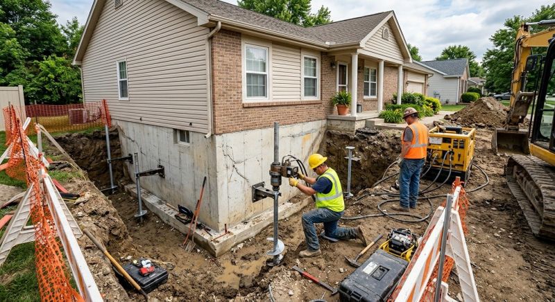 Building Foundation Repair in Sewell, NJ