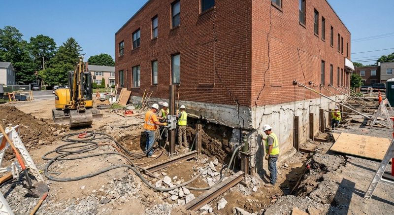 Building Foundation Repair in Willingboro, NJ