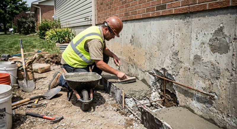Concrete Foundation Repair in Ardmore, PA