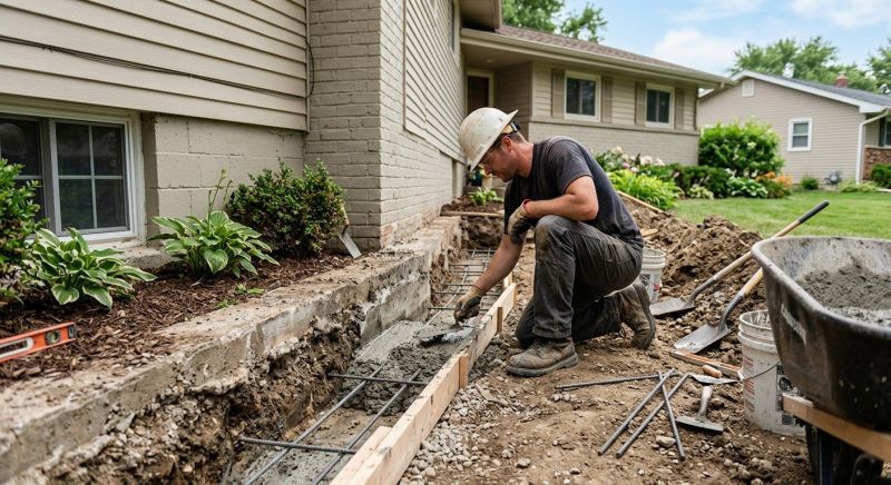 Concrete Foundation Repair in Ardmore, PA