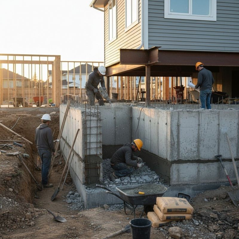 Concrete Foundation Repair in Bucks County, PA
