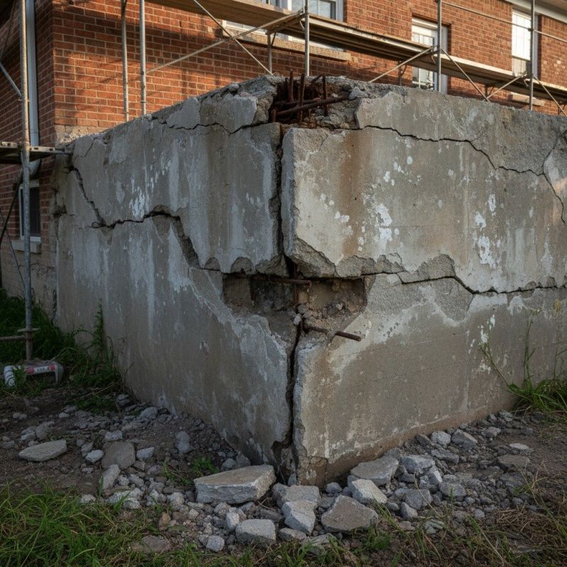 Cracked Foundation Repair in Bucks County, PA