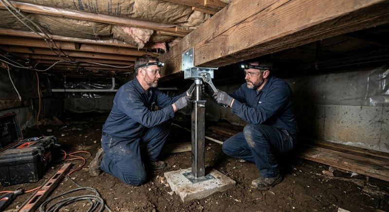 Crawlspace Foundation Repair in Camden County, NJ