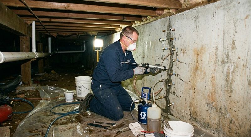 Crawlspace Foundation Repair in Devon, PA