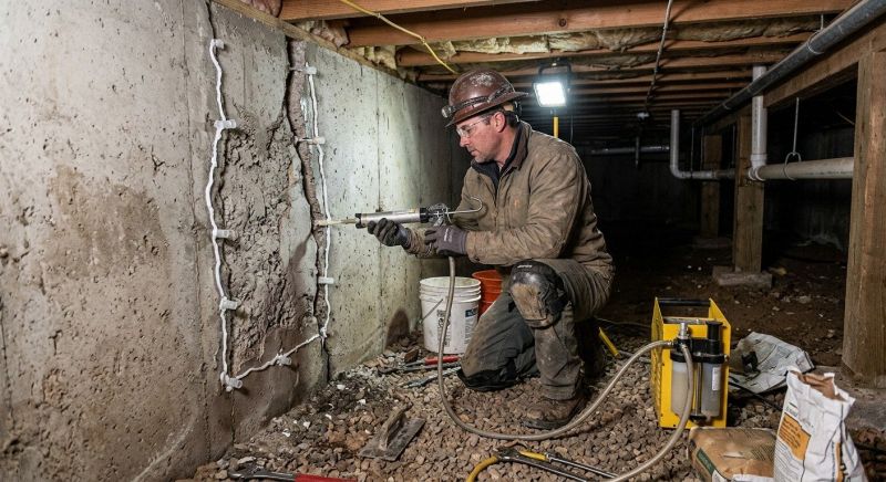 Crawlspace Foundation Repair in Fort Washington, PA