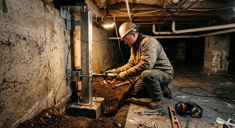Crawlspace Foundation Repair in Horsham, PA