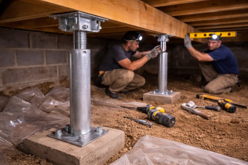 Crawlspace Structural Repair in Bryn Mawr, PA