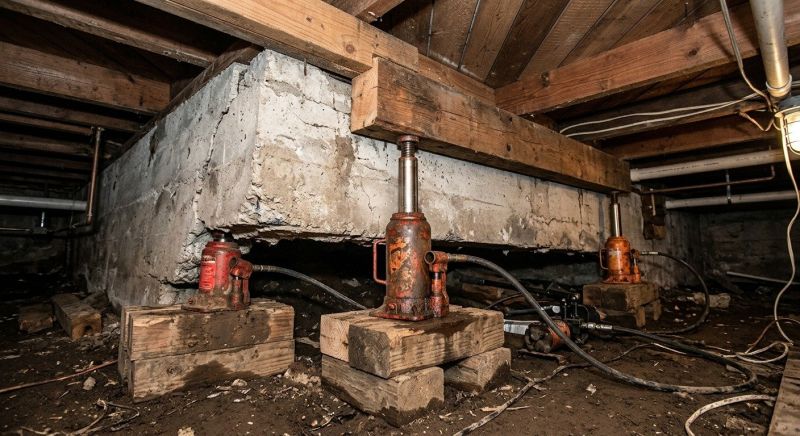 Foundation Jacking in Ambler, PA