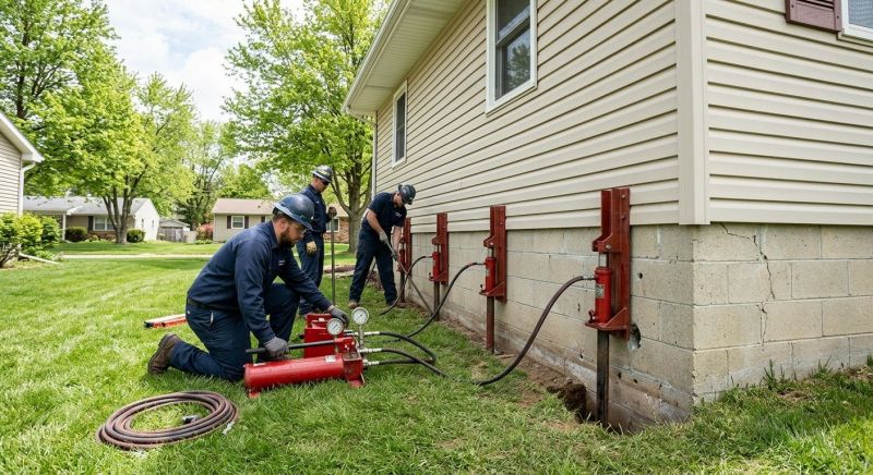Foundation Jacking in Burlington County, NJ