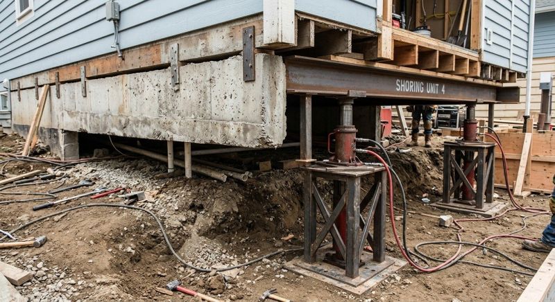 Foundation Jacking in Camden County, NJ