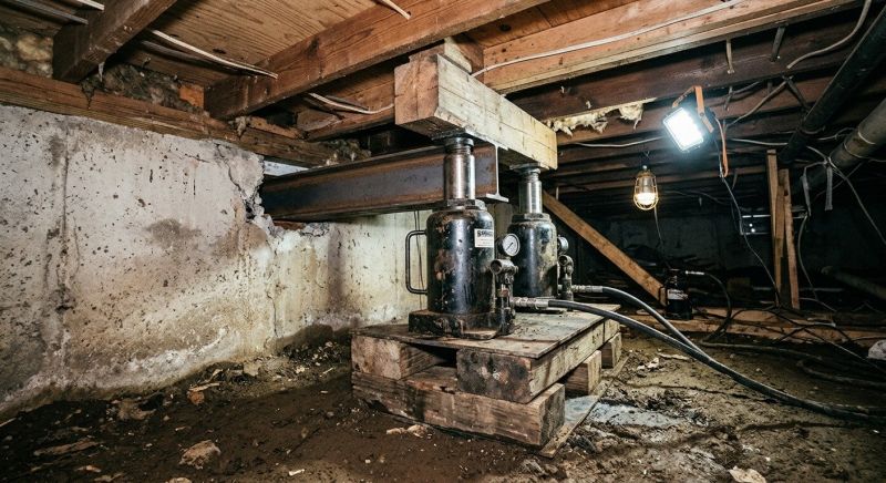 Foundation Jacking in Camden, NJ
