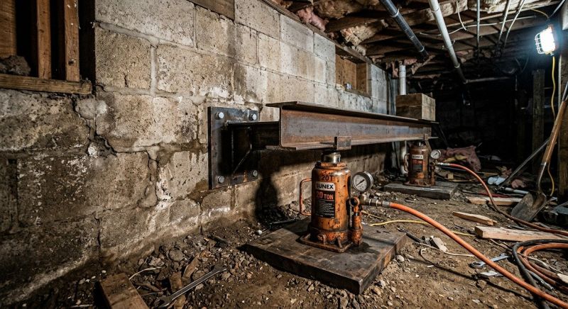 Foundation Jacking in Chester County, PA