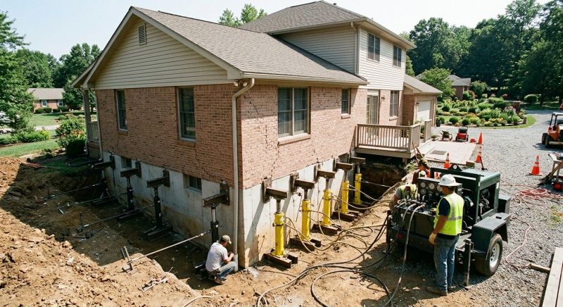 Foundation Jacking in Clementon, NJ