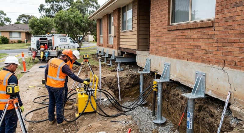 Foundation Jacking in Dresher, PA