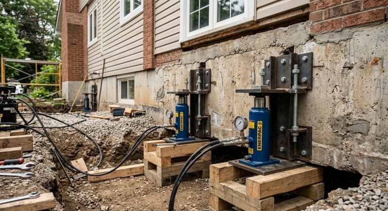 Foundation Jacking in Moorestown, NJ