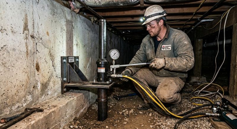 Foundation Lifting in Dublin, PA