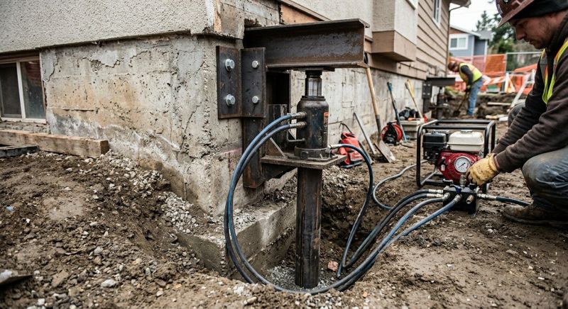 Foundation Lifting in Malvern, PA