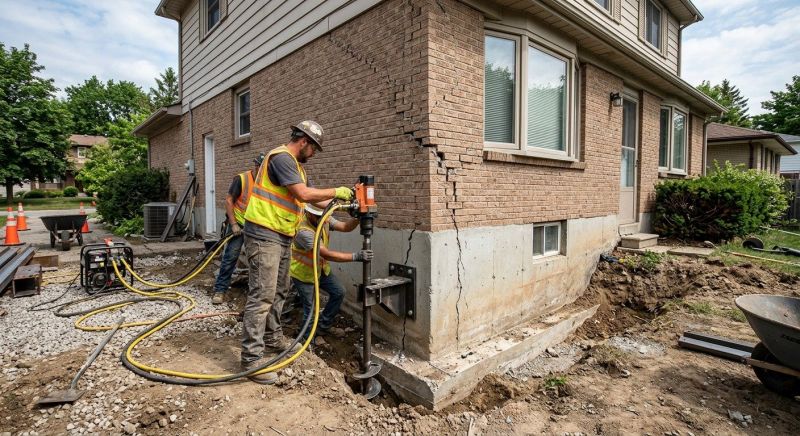 Foundation Lifting in Pitman, NJ