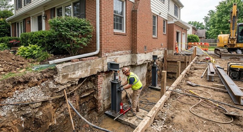 Foundation Raising in Claymont, DE