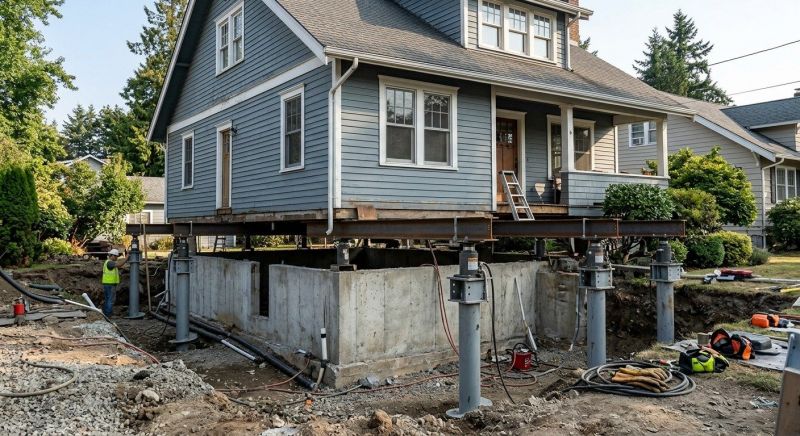 Foundation Raising in Glenside, PA