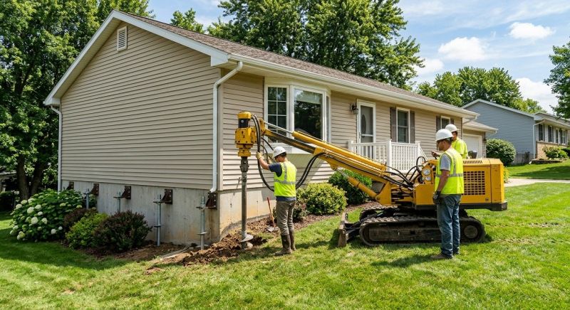 Foundation Raising in Glenside, PA