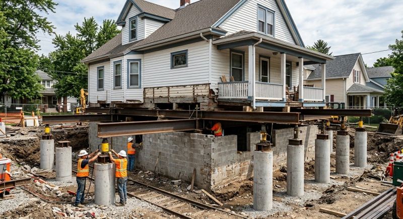 Foundation Raising in Marlton, NJ