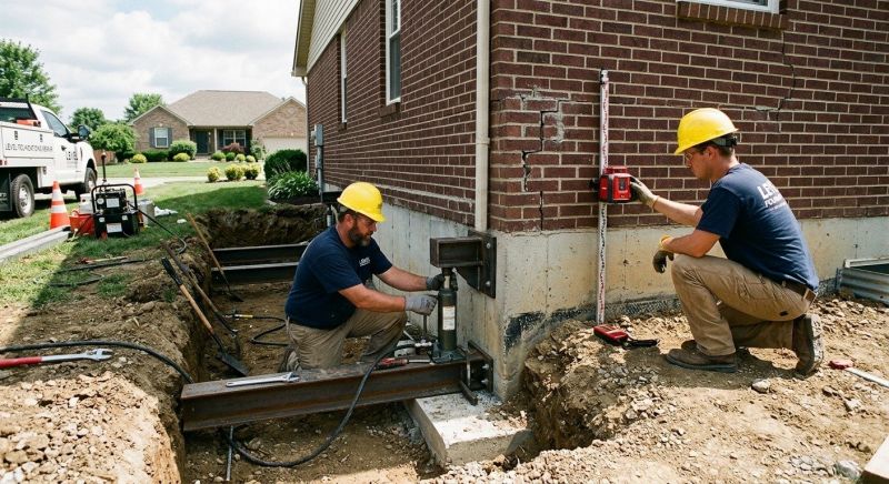 Foundation Releveling in Bryn Mawr, PA