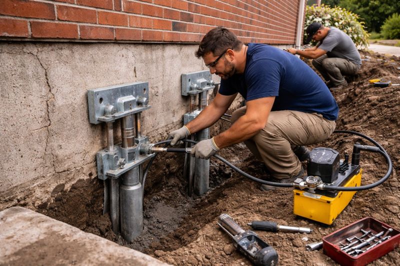 Foundation Repair in Elkins Park, PA