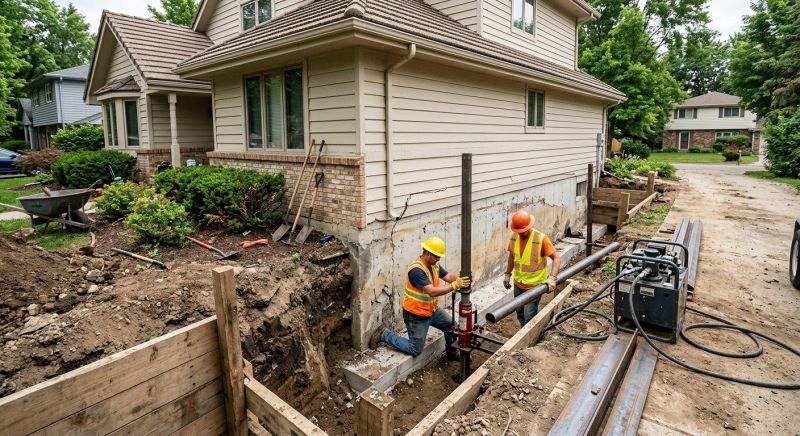 Foundation Repair in Glenolden, PA