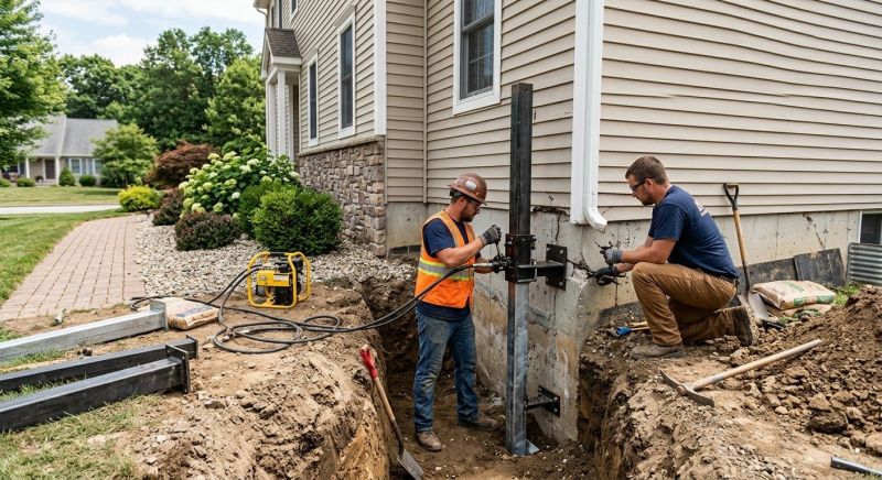 Foundation Stabilizing in Ardmore, PA