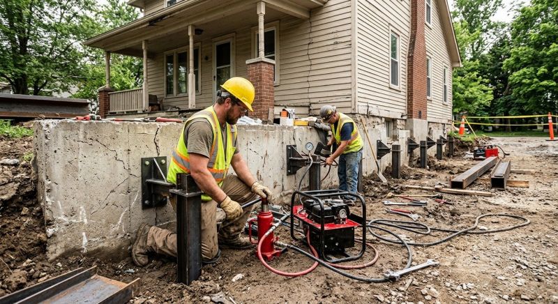 Foundation Stabilizing in Berwyn, PA