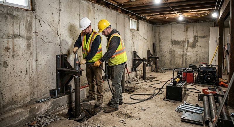 Foundation Stabilizing in Burlington County, NJ