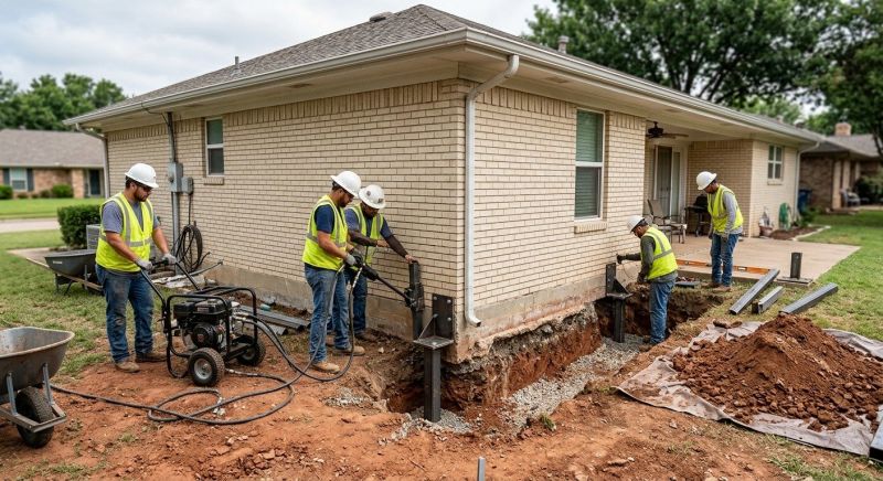 Foundation Stabilizing in Green Lane, PA