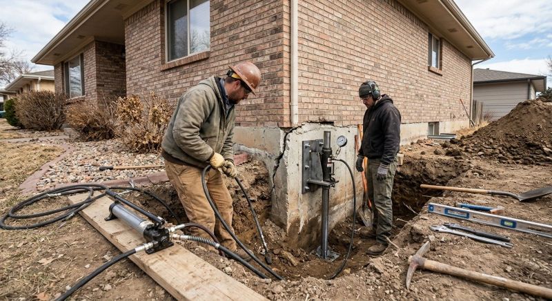 Foundation Stabilizing in Montgomery County, PA