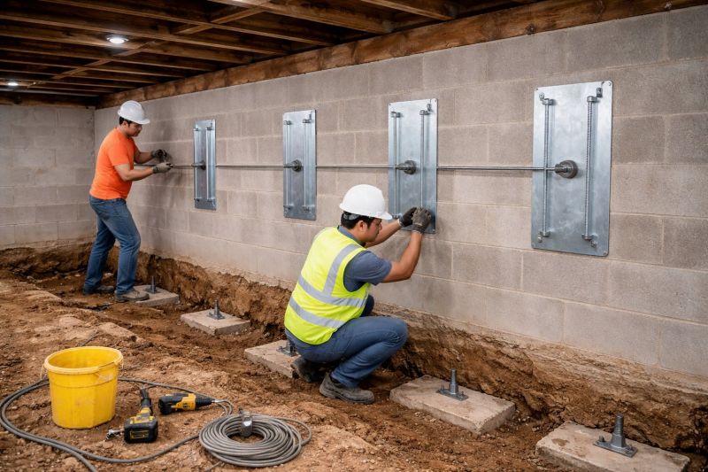 Foundation Stabilizing in Plymouth Meeting, PA