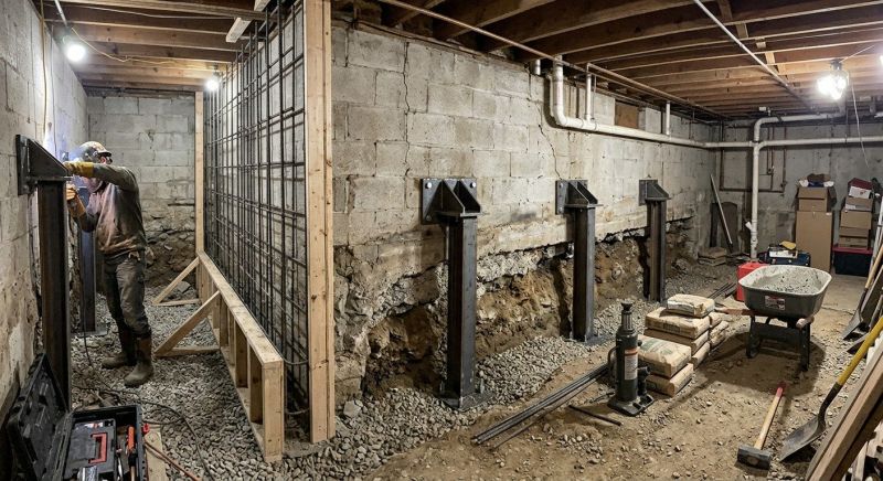 Foundation Strengthening in Bryn Mawr, PA