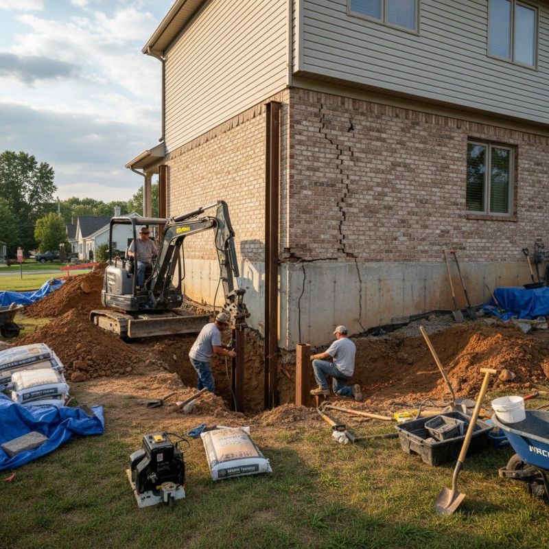 Foundation Structural Repair in Drexel Hill, PA