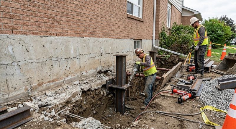 Foundation Structural Repair in Green Lane, PA