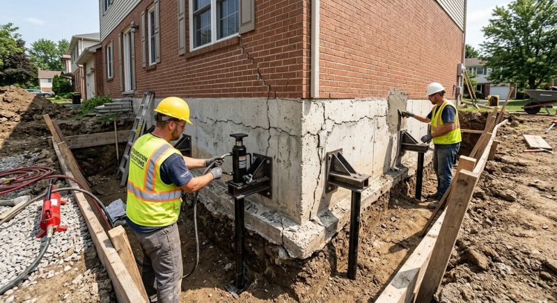 Foundation Structural Repair in Hatfield, PA