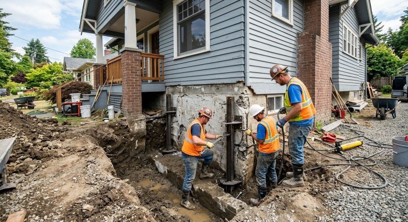 Foundation Structural Repair in Malvern, PA