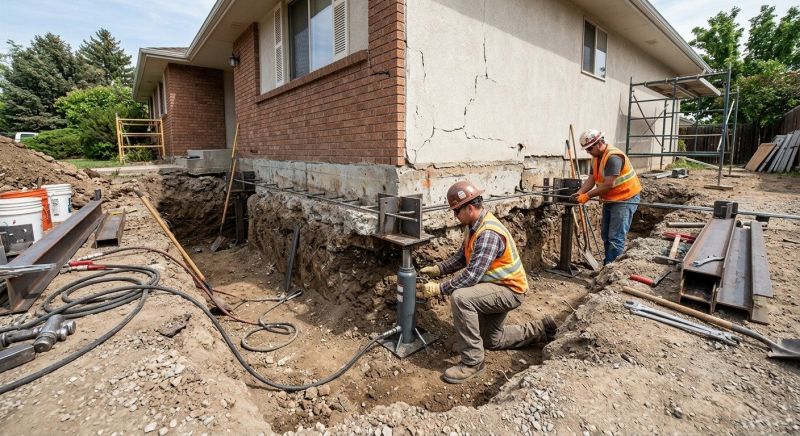 Foundation Structural Repair in Marcus Hook, PA
