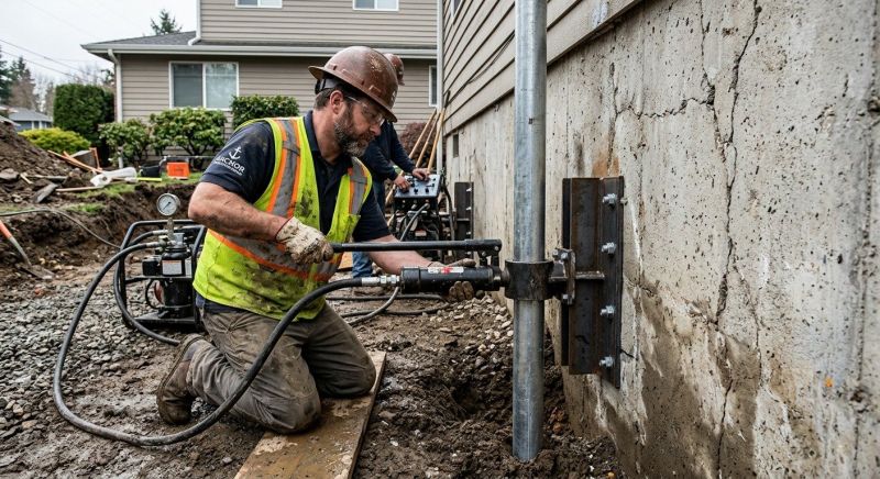 Home Foundation Leveling in Bucks County, PA