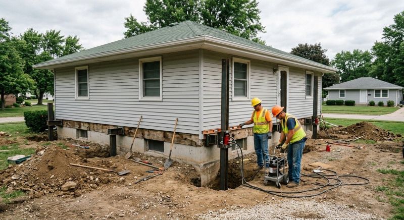 Home Foundation Leveling in Chalfont, PA