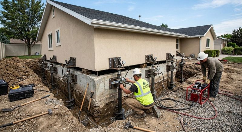 Home Foundation Leveling in Downingtown, PA